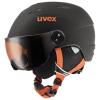 uvex junior visor pro  black-orange mat