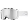 uvex snowstrike PM white mat dl/PM silver
