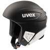 uvex race+ black-white mat