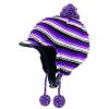 DETSKÁ LYŽIARSKA PRILBA ALPINA BEANIE BIELO-FIALOVÁ
