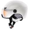 uvex hlmt 400 visor style white mat