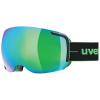 uvex Big 40 FM black-green mat