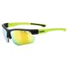 uvex sportstyle 115 black mat yellow/mirror yellow