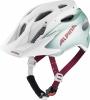 ALPINA Cyklistická prilba Carapax JR pistáciovo-cherry